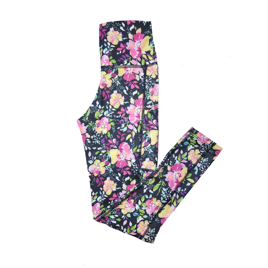 FLORAL FANCIES LEGGINGS *WINTER LINED*