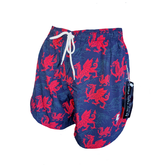 Y Ddraig Goch *NEW*  LOOSE SHORTS