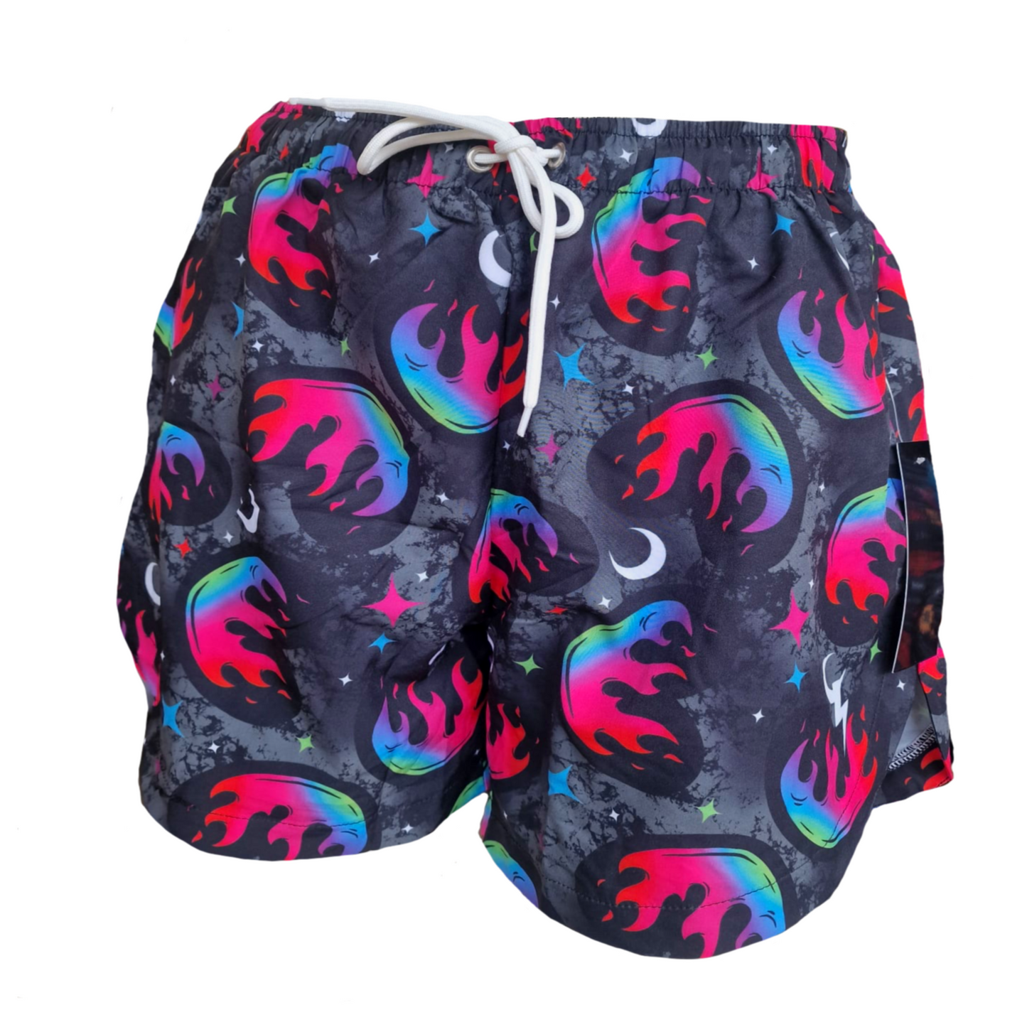 Flaming Hearts *NEW* LOOSE SHORTS