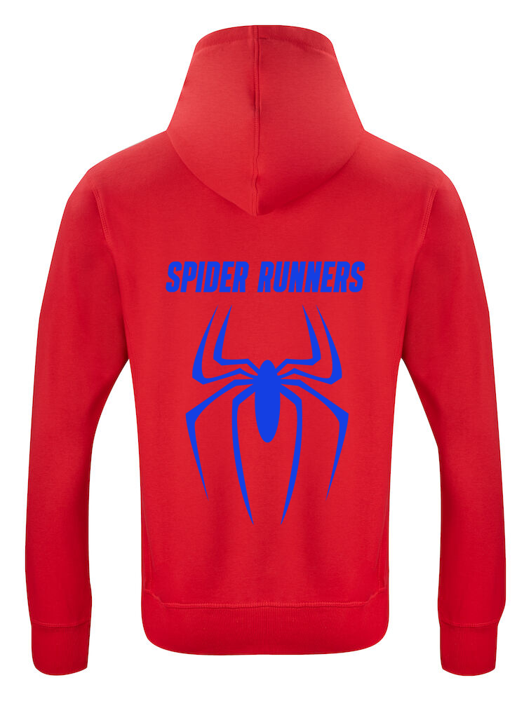 Spider Runners Zip Up Hoodie (Womens Fit)