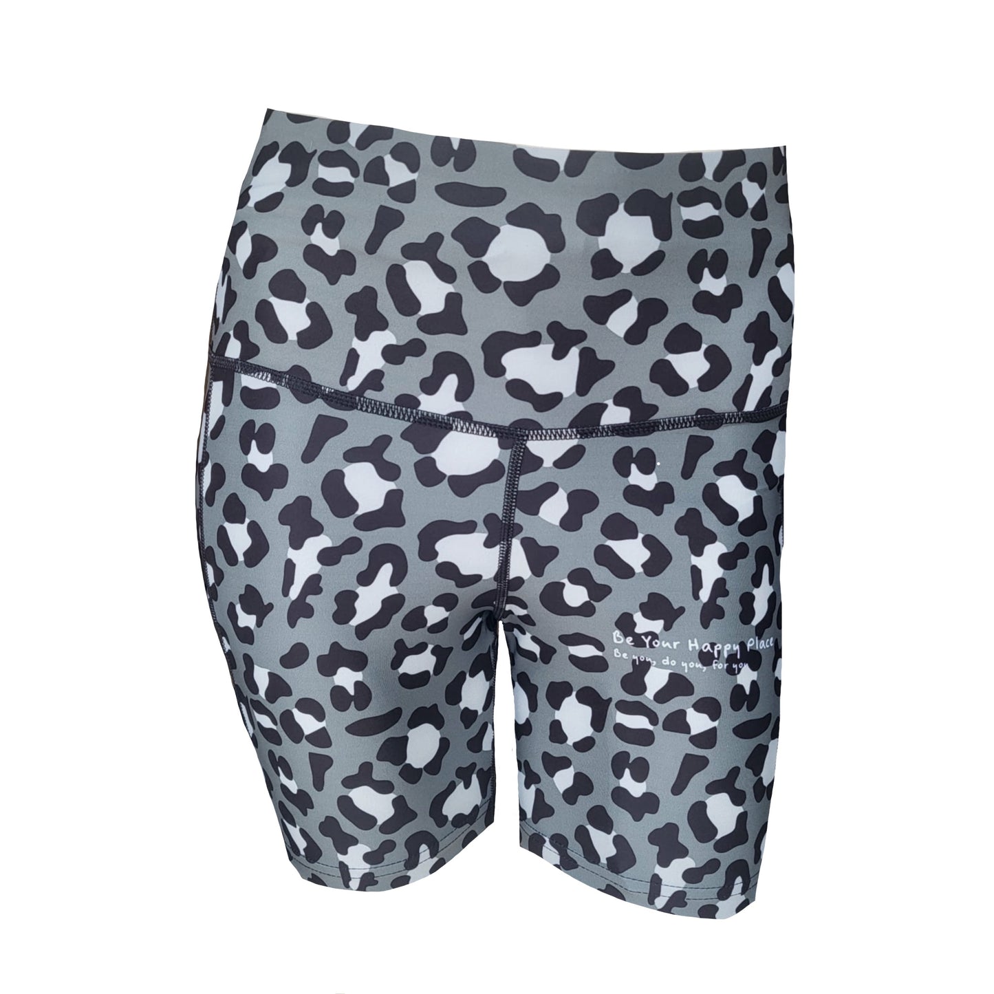 SNOW LEOPARD SHORTS