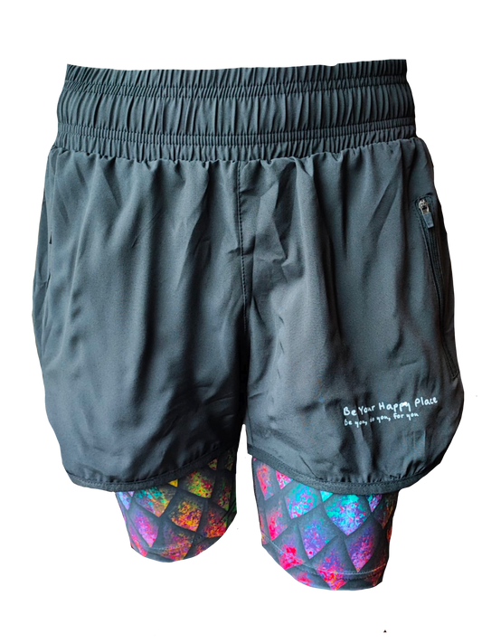 DEWI DRAGONS DOUBLE LAYER SHORTS