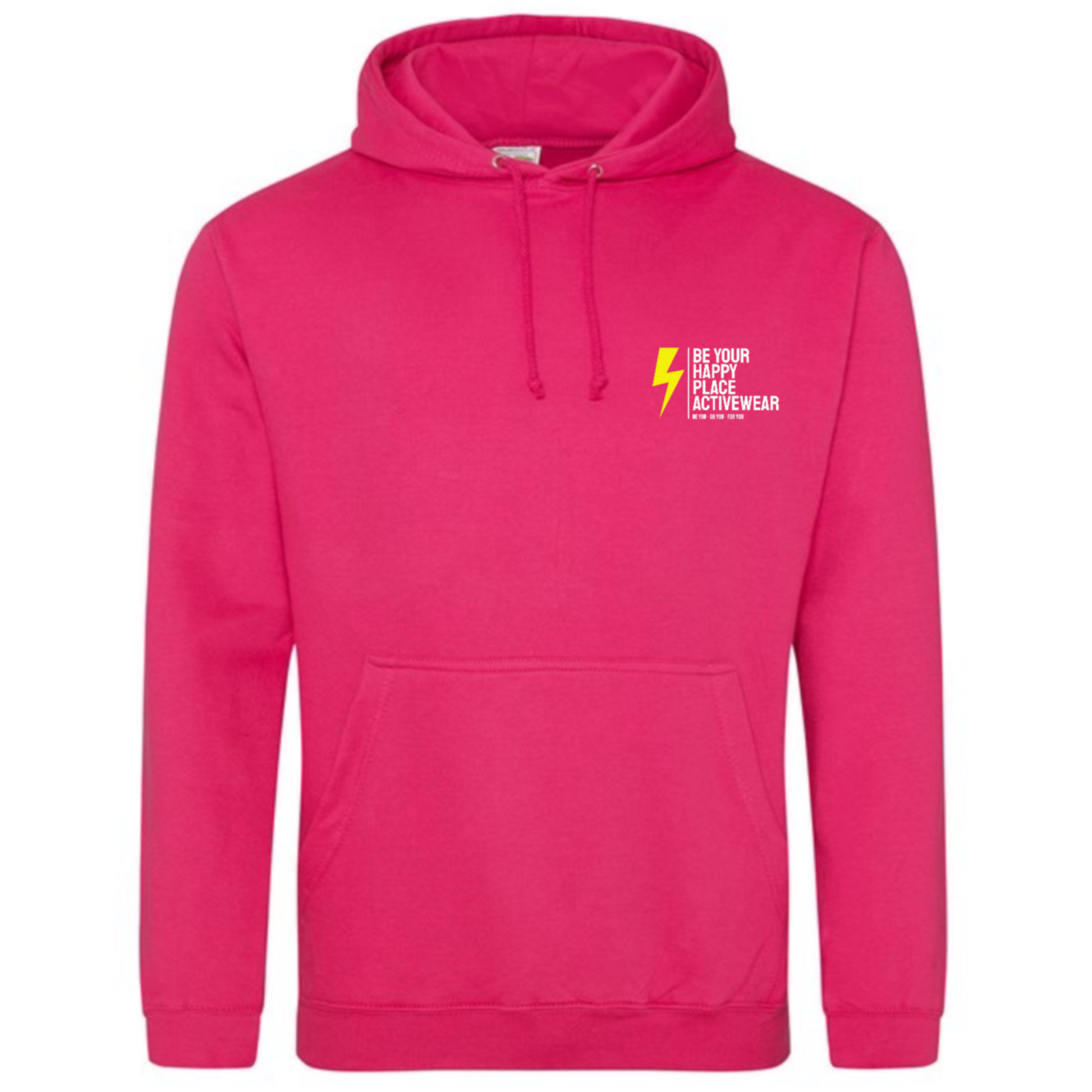 Pink Logo Hoodie Zip Up Hoodie