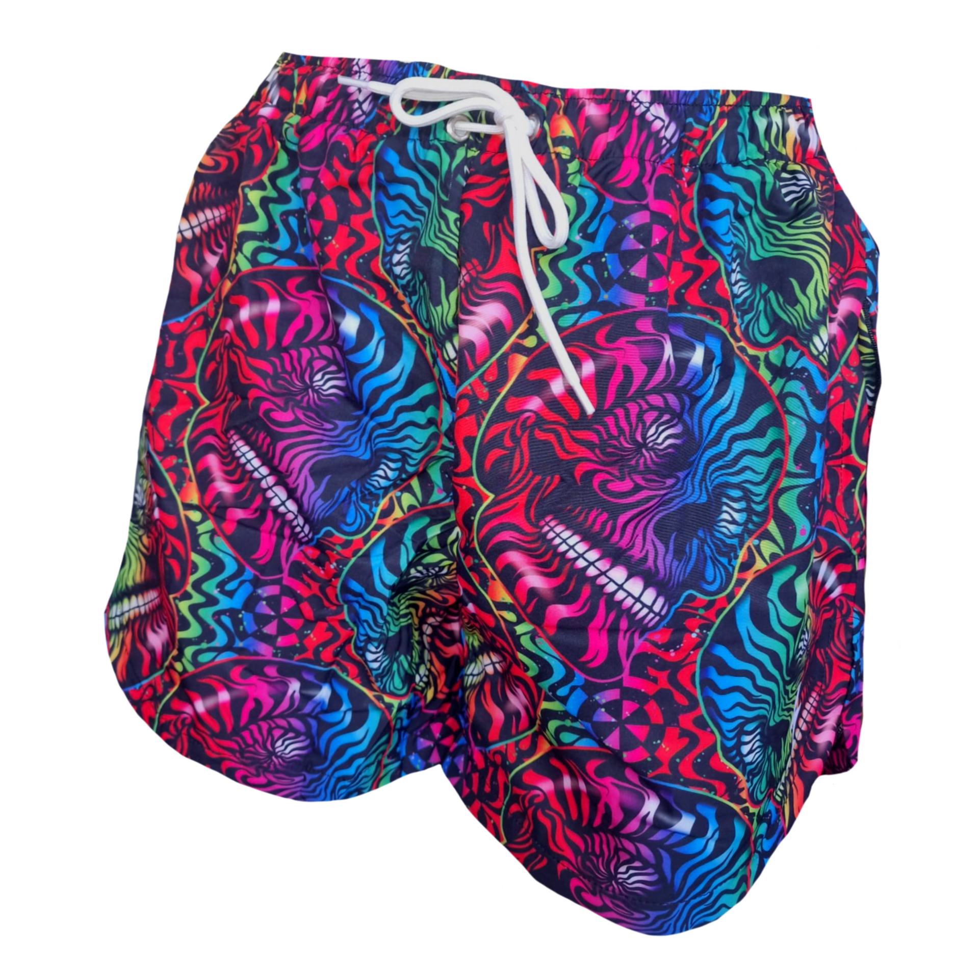 Optiskulls *NEW* LOOSE SHORTS – Be Your Happy Place Activewear