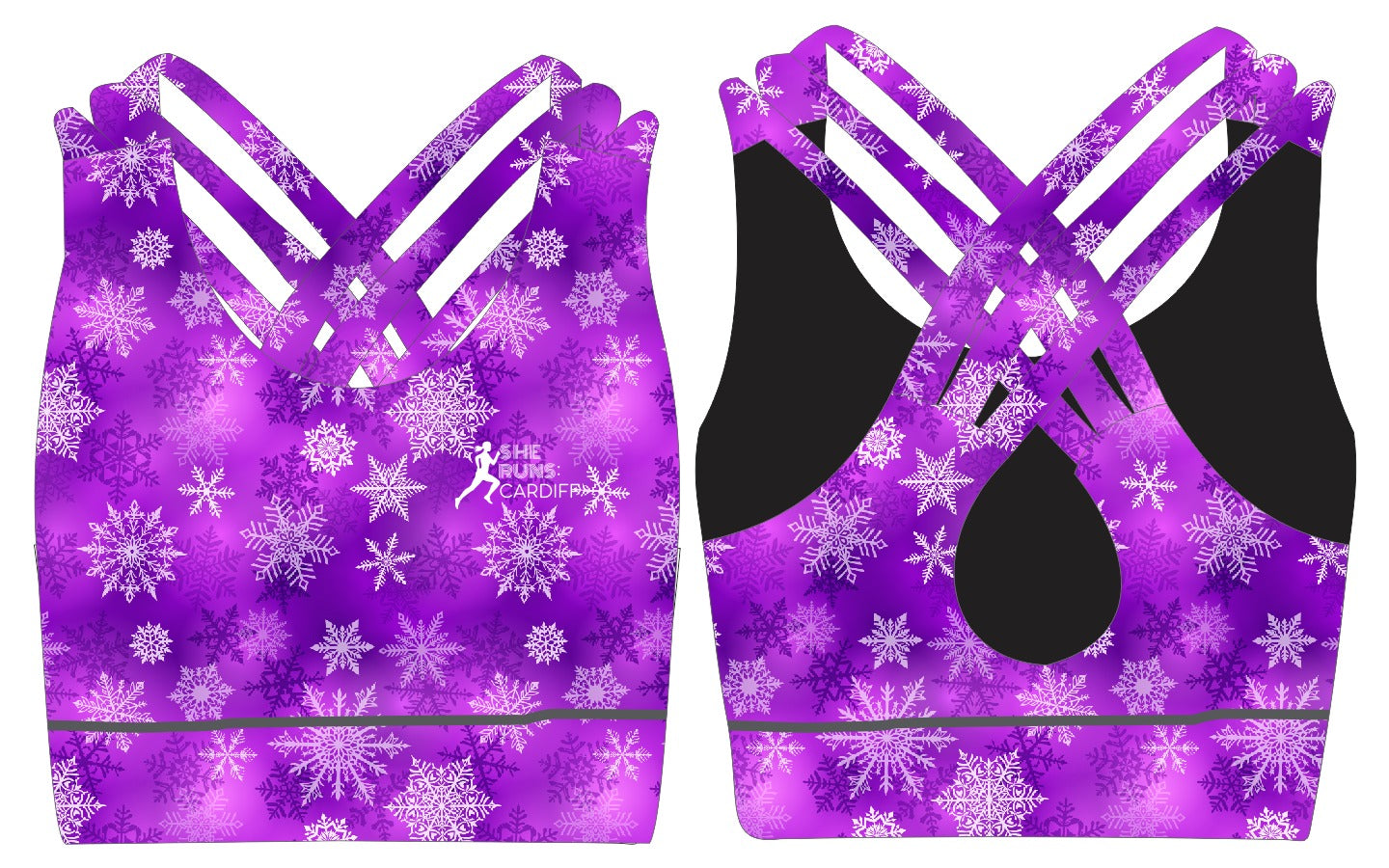 Mae Hi’n Rhedeg Snowflakes *Pre-order* Activewear