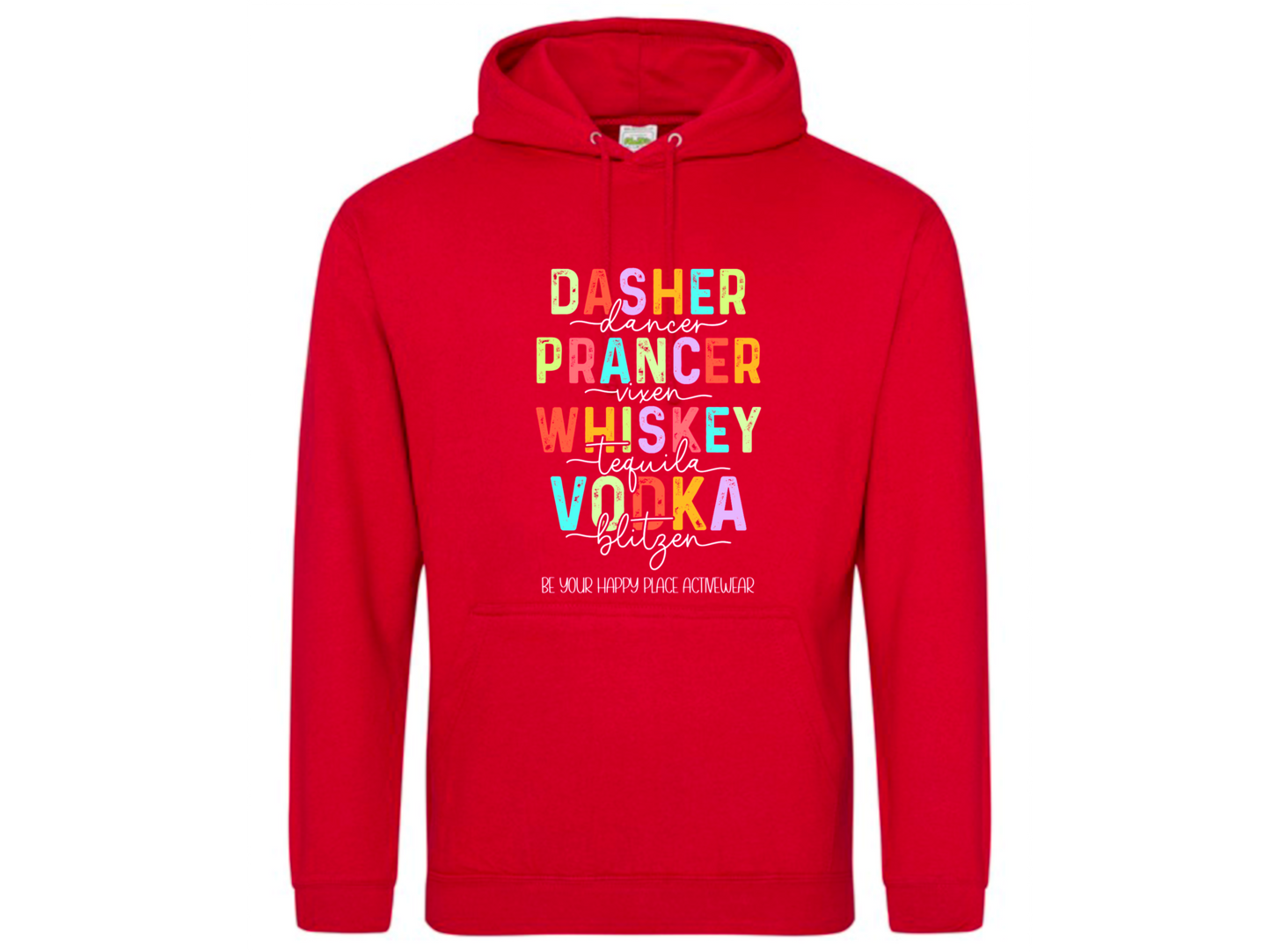 Dasher, Prancer Hoodie