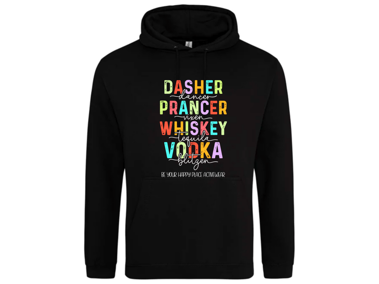 Dasher, Prancer Hoodie