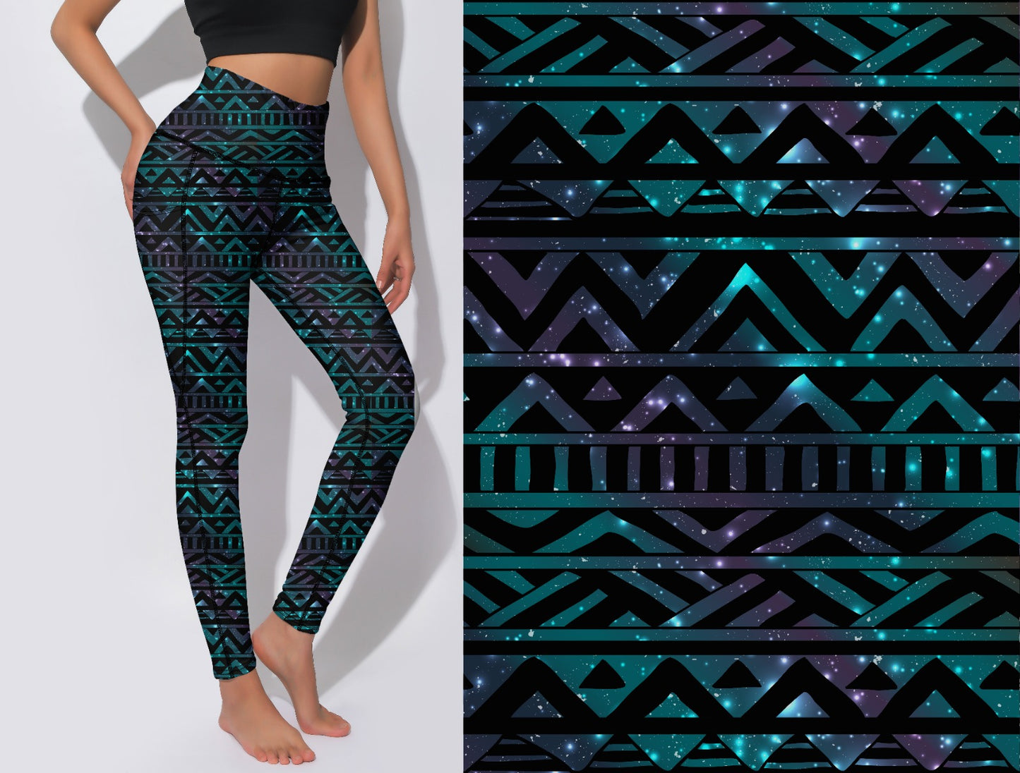 Galaxy Aztec Casuals