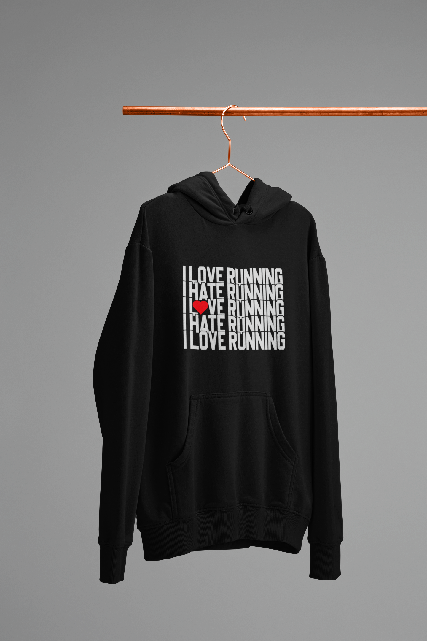 Love Running, Hate Runnning Hoodie