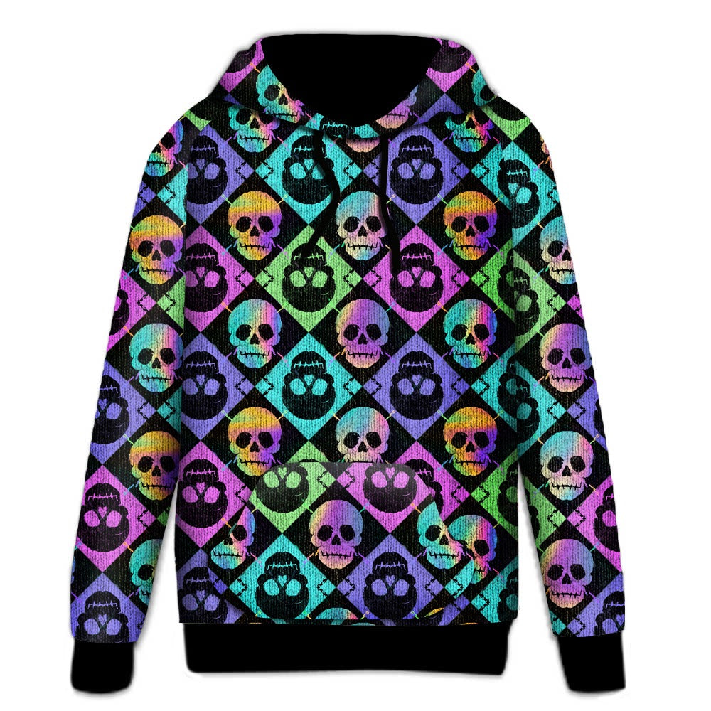 Skull Stiches Hoodie